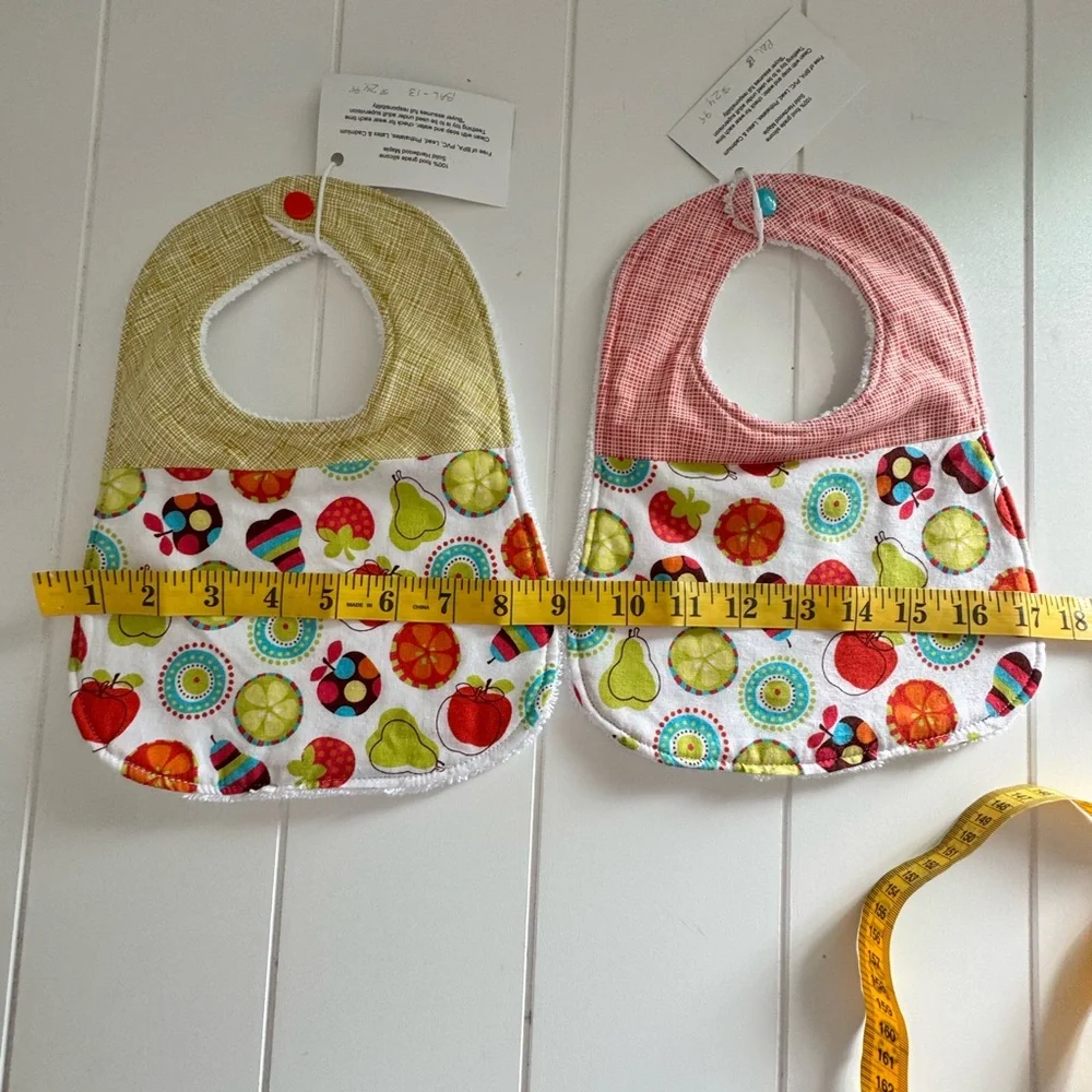 Handmade Retail $50 NWT Baby Bibs